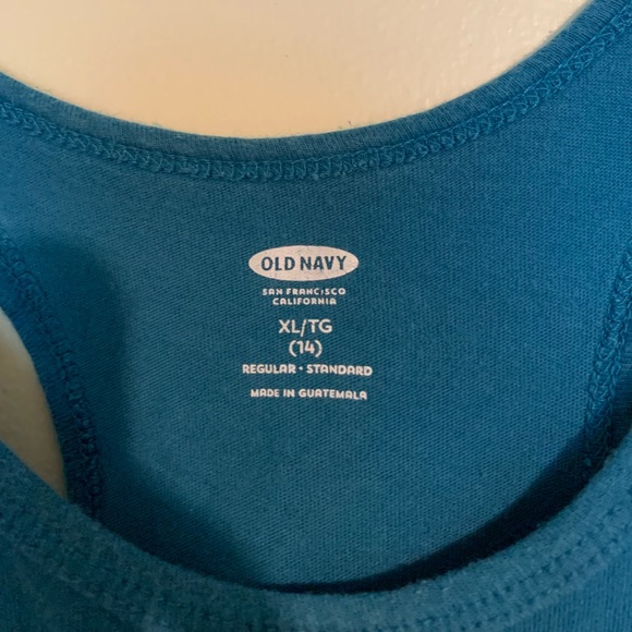 Blue Old Navy tank top - Picture 2 of 2